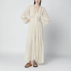ISABEL MARANT Étoile Briane long ecru dress