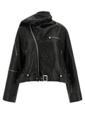 Rick Owens Cropped Scarf Flight Jacket