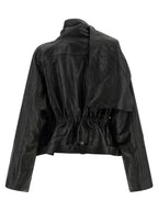 Rick Owens Cropped Scarf Flight Jacket