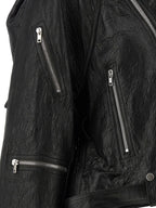 Rick Owens Cropped Scarf Flight Jacket
