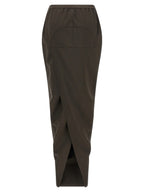 Rick Owens Soft Pillar Long Skirt