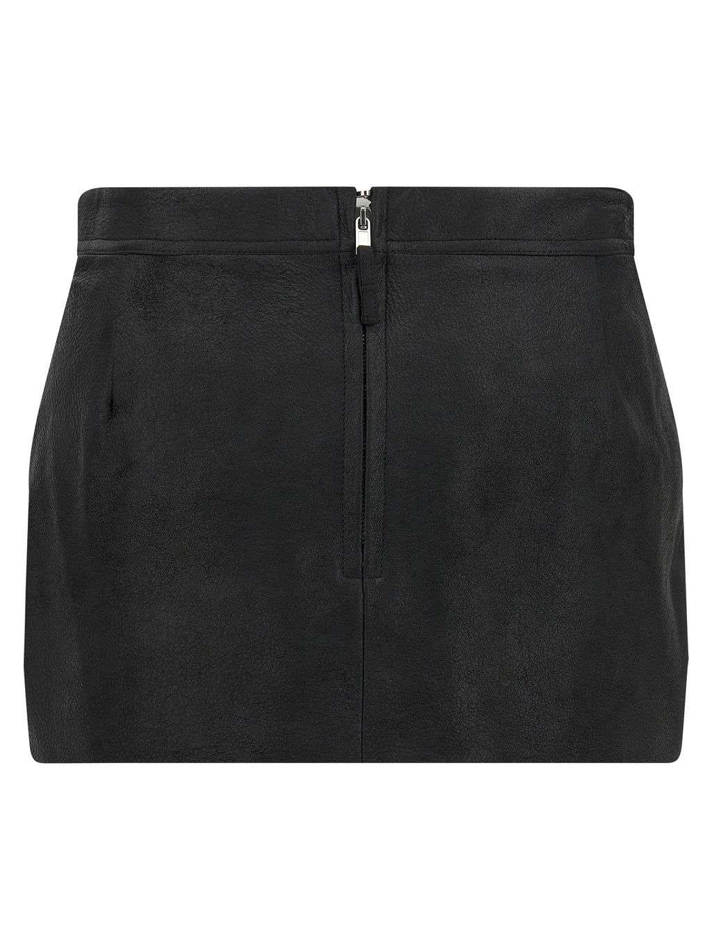 Rick Owens Fog Cutdff Mini Skirt