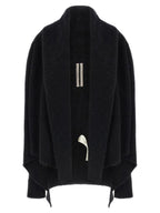 Rick Owens Hooded Medium Wrap Cardigan
