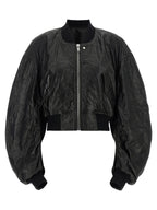 Rick Owens Secchia Cropped Flight Bomber Jacket