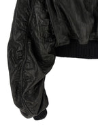 Rick Owens Secchia Cropped Flight Bomber Jacket