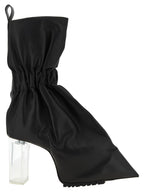 Rick Owens Pull On Cuffed Taquito Ankle Boots