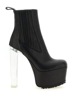 Rick Owens Beatle Kiss Ankle Boots