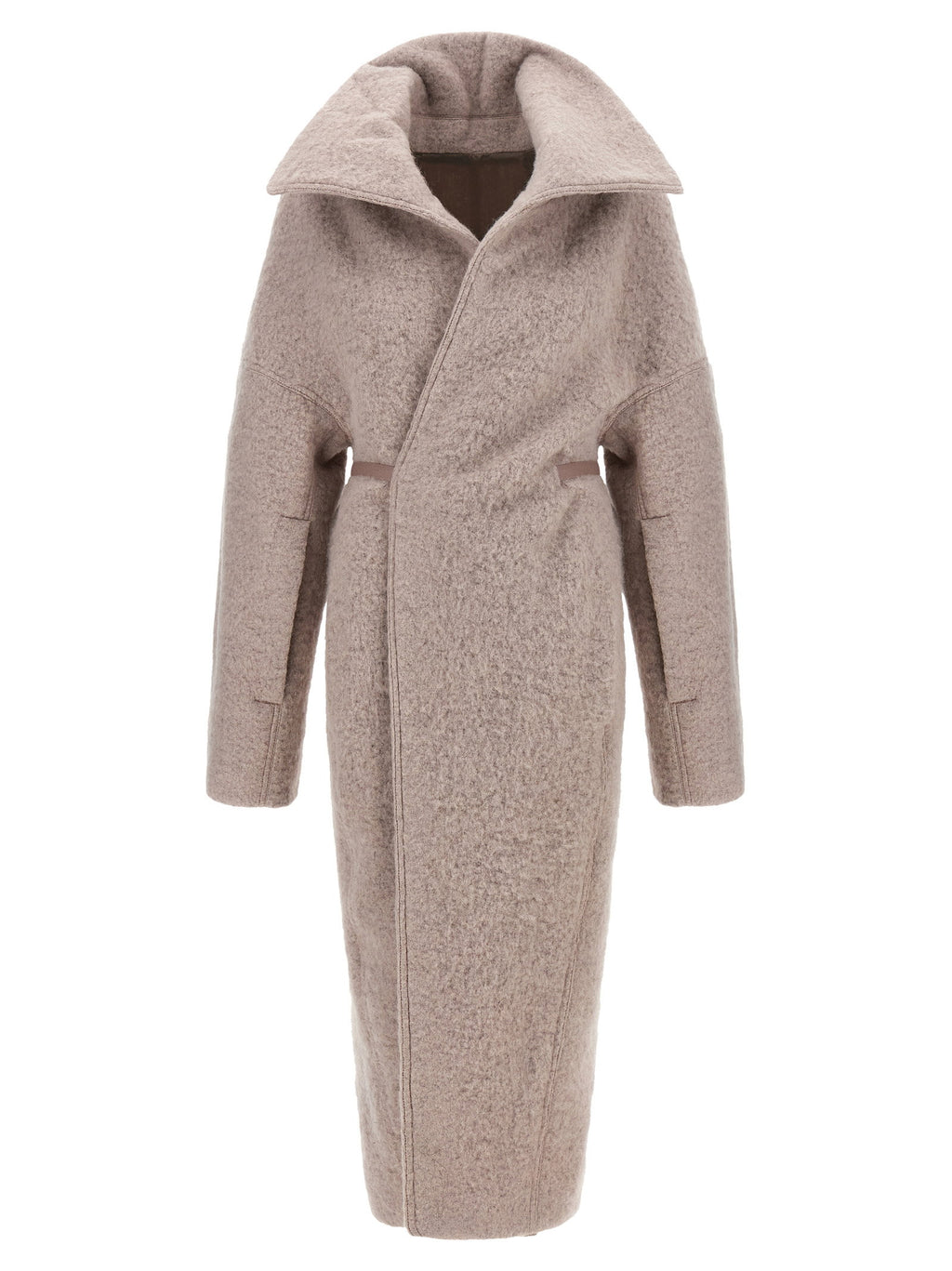 Rick Owens Dracucollar Belted Coat