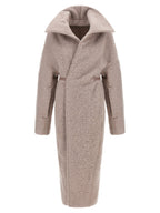 Rick Owens Dracucollar Belted Coat