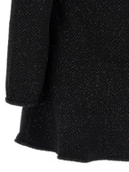 Self-Portrait Black Sequin Knit Mini Dress