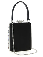 Self-Portrait Multi Crystal Chainmail Mini Handbag