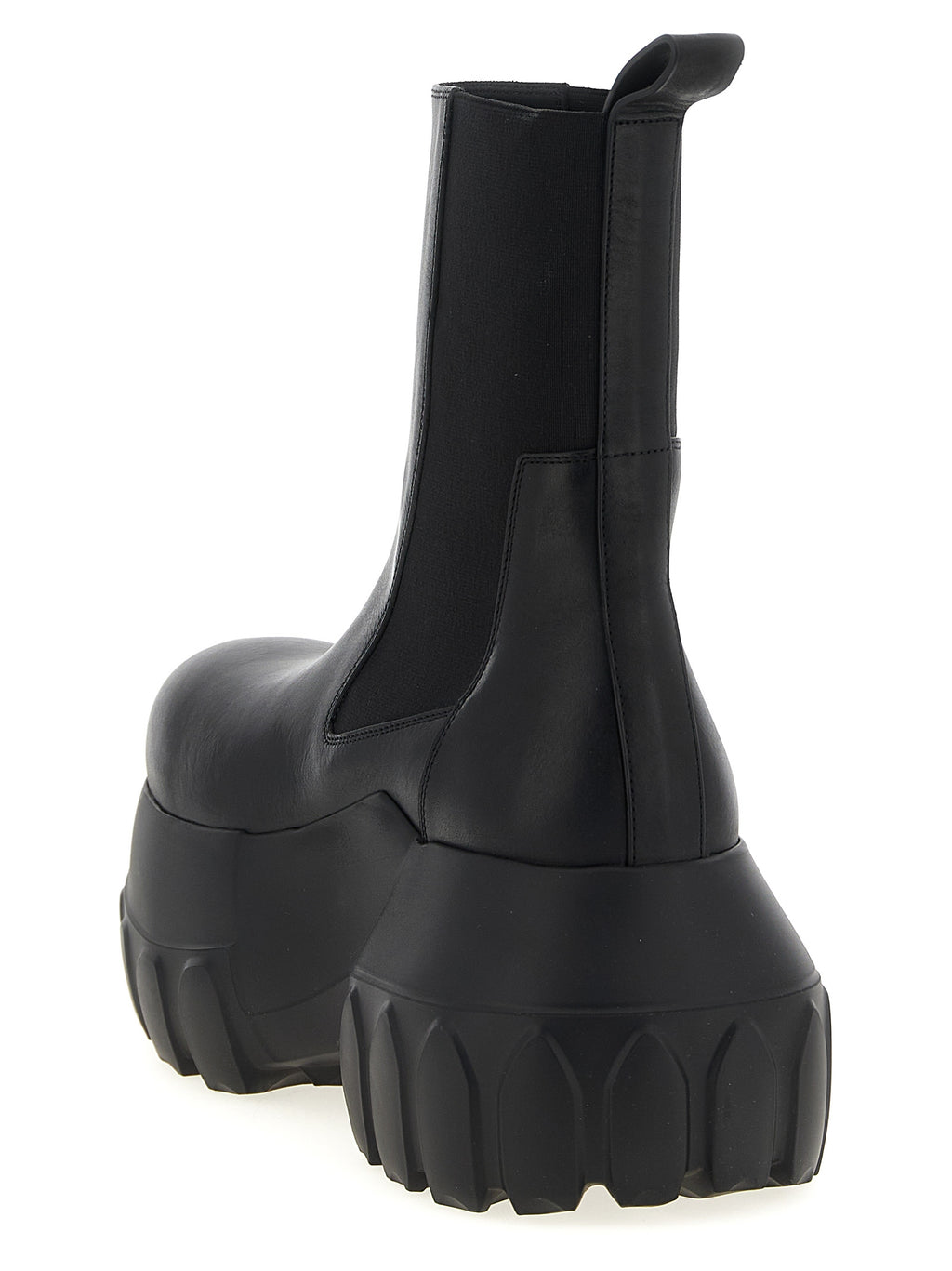 Rick Owens Beatle Mega Tractor Ankle Boots