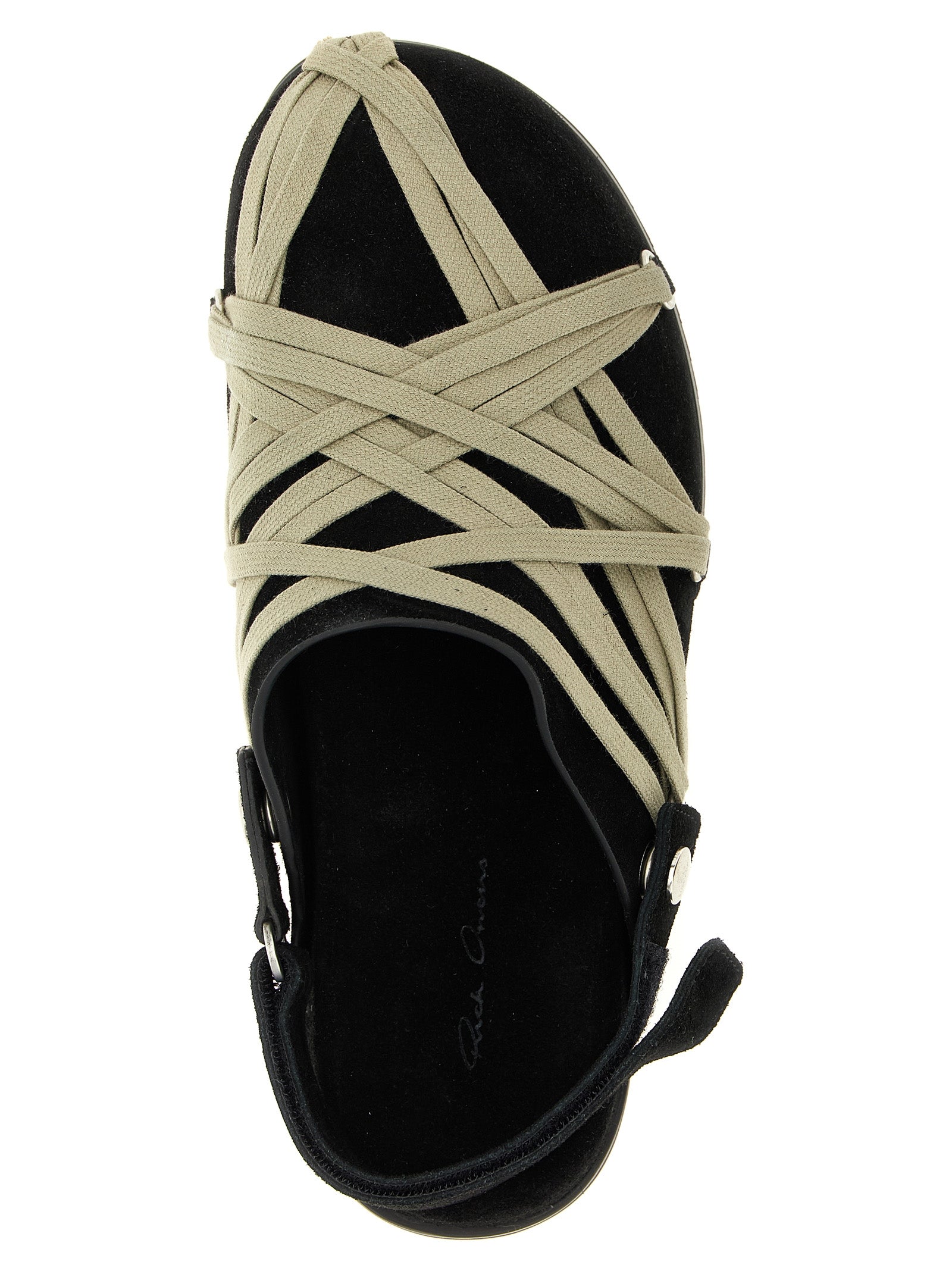 Rick Owens Megalace Mule Granola Sabots