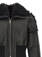 Rick Owens Flight Jkt Cropped Bomber Jacket