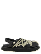 Rick Owens Padded Megalace Platform Sabots