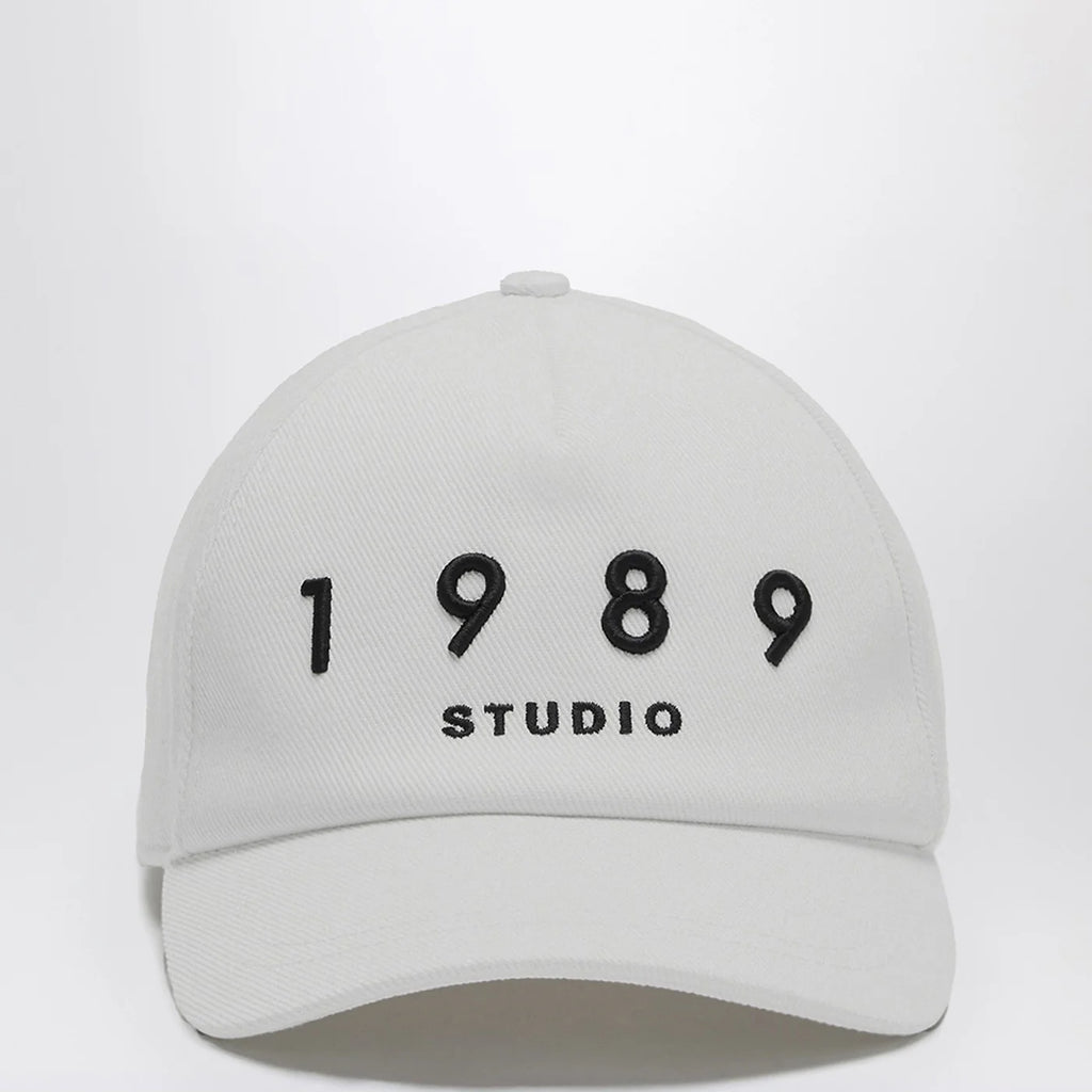 1989 Studio white baseball cap
