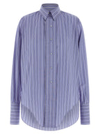 Maison Margiela Striped Cotton Shirt