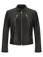 Maison Margiela 5-zip Leather Jacket