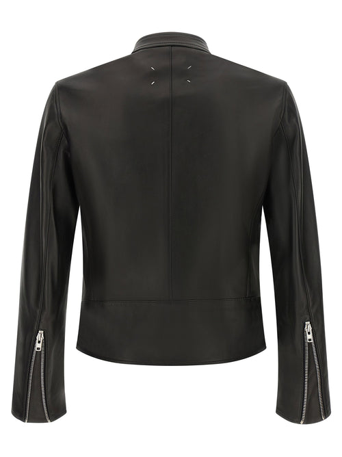 Maison Margiela 5-zip Leather Jacket