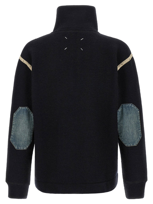 Maison Margiela Denim Patch Sweater