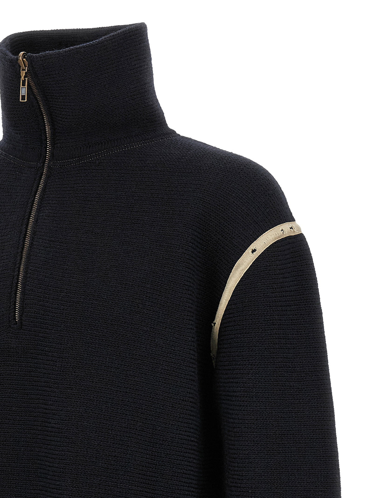 Maison Margiela Denim Patch Sweater