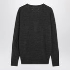 Maison Margiela Grey wool-blend sweater