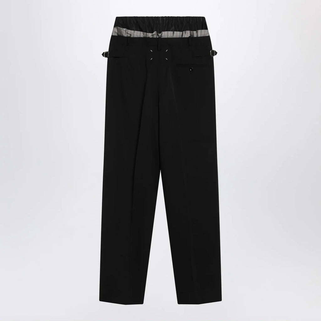Maison Margiela Black trousers “Anonymity of the Lining”