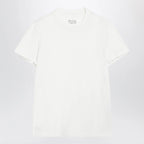 Maison Margiela Double-layer cotton T-shirt in white