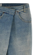Maison Margiela Wrap Asymmetric Closure Jeans