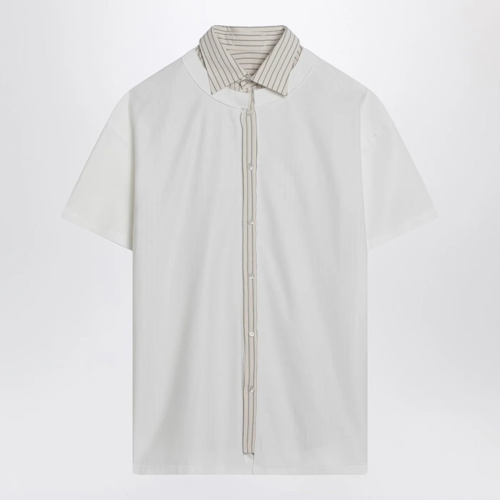 Maison Margiela White reversed shirt T-shirt