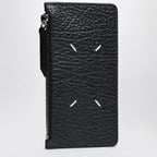 Maison Margiela Black Four Stitches long card holder