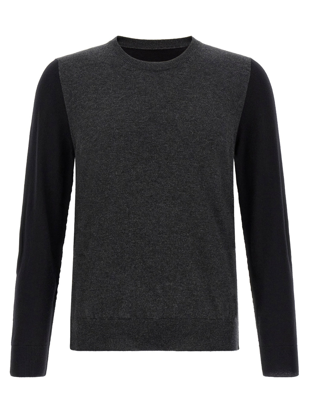 Maison Margiela Two-tone Wool Sweater