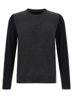 Maison Margiela Two-tone Wool Sweater