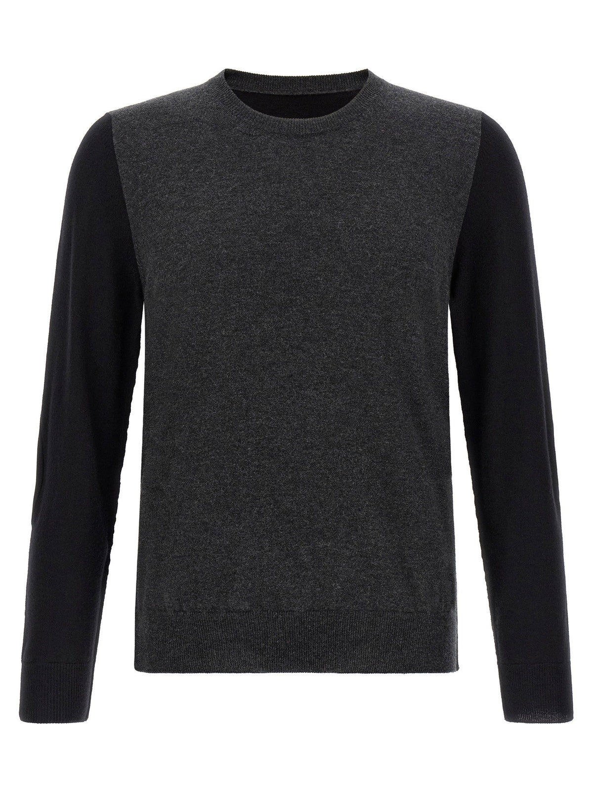 Maison Margiela Two-tone Wool Sweater