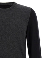 Maison Margiela Two-tone Wool Sweater