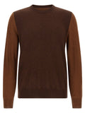 Maison Margiela Two-tone Wool Sweater