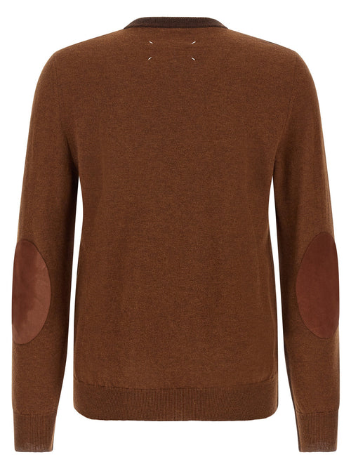Maison Margiela Two-tone Wool Sweater