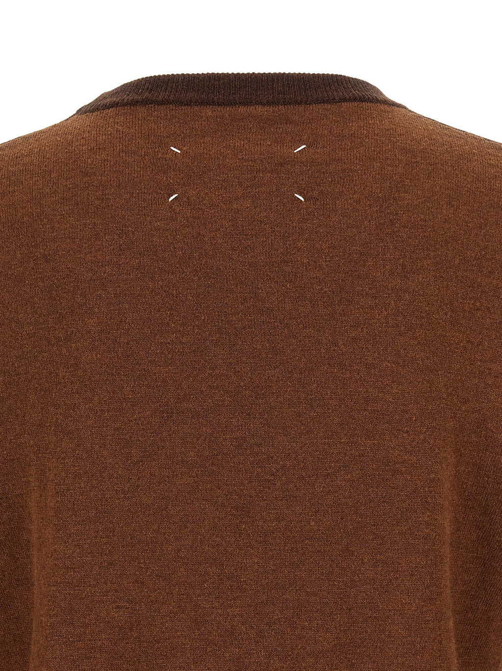 Maison Margiela Two-tone Wool Sweater
