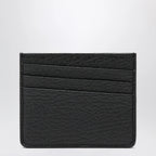 Maison Margiela Black Four Stitches calfskin card holder