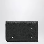 Maison Margiela Black Four Stitches card holder