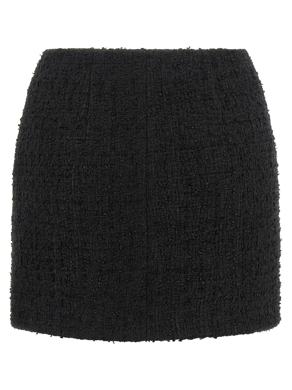 Balmain Embossed Button Detail Miniskirt