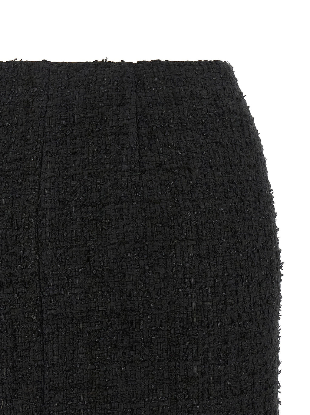 Balmain Embossed Button Detail Miniskirt