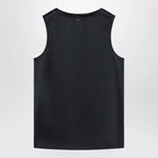 S Max Mara Midnight blue satin top