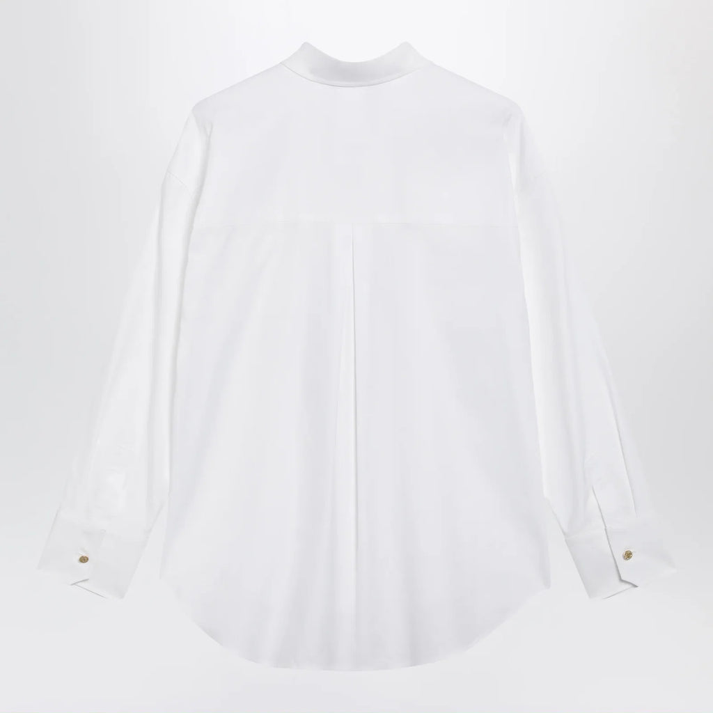 S Max Mara White cotton shirt