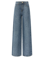 Self-Portrait Rhinestone Jeans