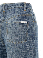 Self-Portrait Rhinestone Jeans