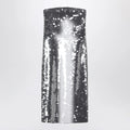 Sportmax Midi dress with gradient sequin effect