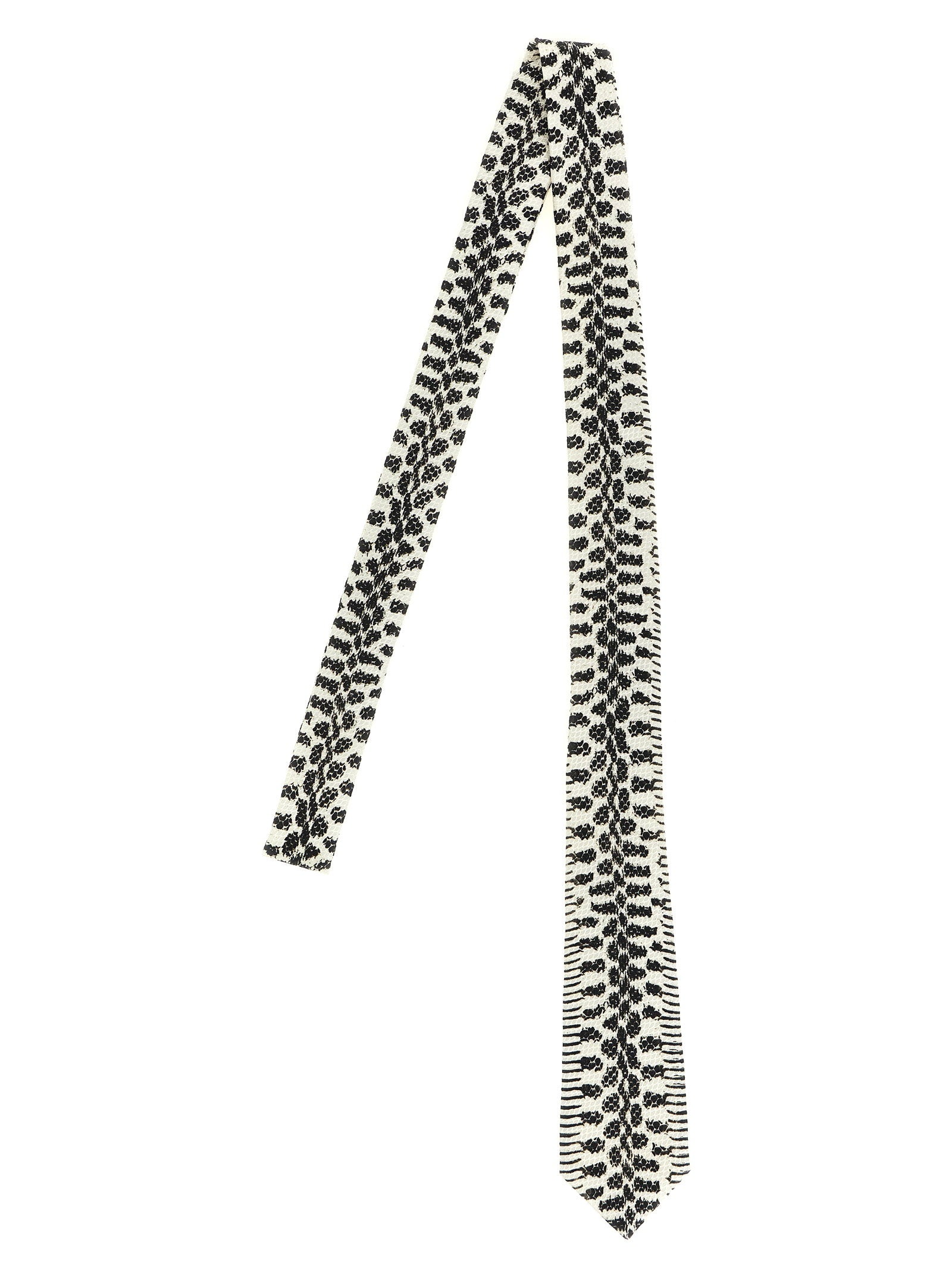 Tom Ford Snake Print Tie Tie