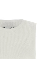 Elisabetta Franchi Ribbed Crop Top