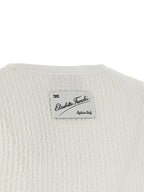 Elisabetta Franchi Ribbed Crop Top